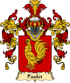French Family Coat of Arms (v.25) Paulet