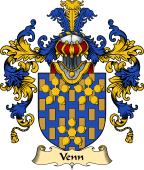 English Family Coat of Arms (v.25) Venn