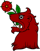 Lion HH Rose Stalked