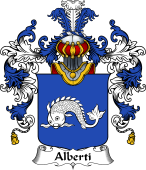 Italian Family Coat of Arms (v.25b) Alberti