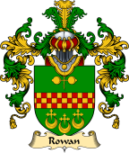 Irish Family Coat of Arms (v.25a) Rowan