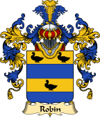 French Family Coat of Arms (v.25) Robin