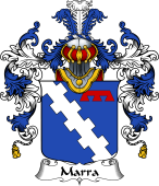 Italian Family Coat of Arms (v.25b) Marra