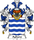 Italian Family Coat of Arms (v.25b) Agliano