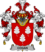 Irish Family Coat of Arms (v.25b) Cogan or O