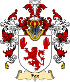 Irish Family Coat of Arms (v.25a) Fox
