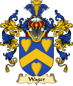 English Family Coat of Arms (v.25) Wager