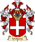 Italian Family Coat of Arms (v.25a) Umberto