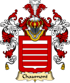 French Family Coat of Arms (v.25) Chaumont