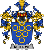 Irish Family Coat of Arms (v.25b) Musgrave