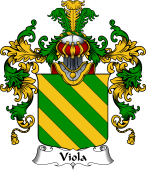 Italian Family Coat of Arms (v.25b) Viola