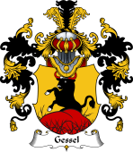 German Wappen Coat of Arms (v.25) Gessel