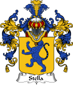 Italian Family Coat of Arms (v.25b) Stella