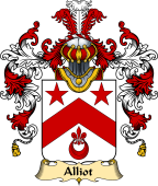 French Family Coat of Arms (v.25) Alliot