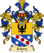 Italian Family Coat of Arms (v.25a) Baldini