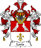 Italian Family Coat of Arms (v.25b) Loria