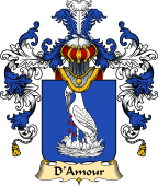 French Family Coat of Arms (v.25) Amour (d