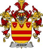 Irish Family Coat of Arms (v.25b) Jessop