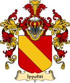Italian Family Coat of Arms (v.25a) Ippoliti