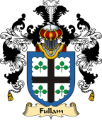Irish Family Coat of Arms (v.25a) Fullam