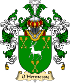 Irish Family Coat of Arms (v.25a) O