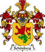 German Wappen Coat of Arms (v.25) Schönberg