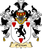 Irish Family Coat of Arms (v.25a) O