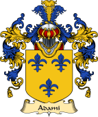 Italian Family Coat of Arms (v.25a) Adami