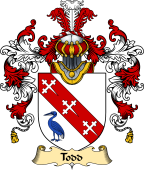 Irish Family Coat of Arms (v.25a) Tod or Todd
