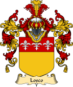 Italian Family Coat of Arms (v.25a) Losco