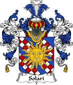 Italian Family Coat of Arms (v.25b) Solari