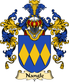 Irish Family Coat of Arms (v.25a) Nangle