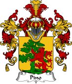Italian Family Coat of Arms (v.25b) Pino