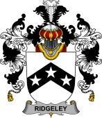 Irish Family Coat of Arms (v.25b) Ridgeley