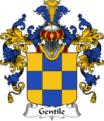 Italian Family Coat of Arms (v.25b) Gentile