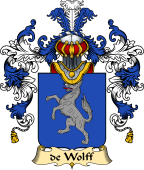 French Family Coat of Arms (v.25) Wolff (de)
