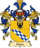 Italian Family Coat of Arms (v.25a) Meda