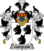 Irish Family Coat of Arms (v.25b) Cantelow (e)