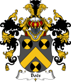 German Wappen Coat of Arms (v.25) Boës