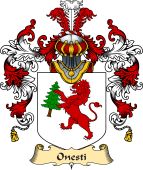 Italian Family Coat of Arms (v.25a) Onesti