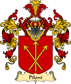 Italian Family Coat of Arms (v.25a) Piloni