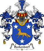 German Wappen Coat of Arms (v.25) Beckendorf