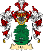 German Coat of Arms (v.25b) Holz