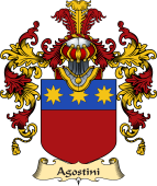 Italian Family Coat of Arms (v.25a) Agostini