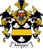German Wappen Coat of Arms (v.25) Metzger