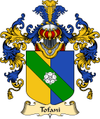 Italian Family Coat of Arms (v.25a) Tofani