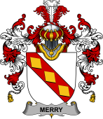 Irish Family Coat of Arms (v.25b) Merry or O