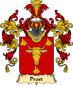 French Family Coat of Arms (v.25) Prost