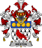 Irish Family Coat of Arms (v.25b) Weston