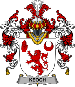 Irish Family Coat of Arms (v.25b) Keogh or McKeogh